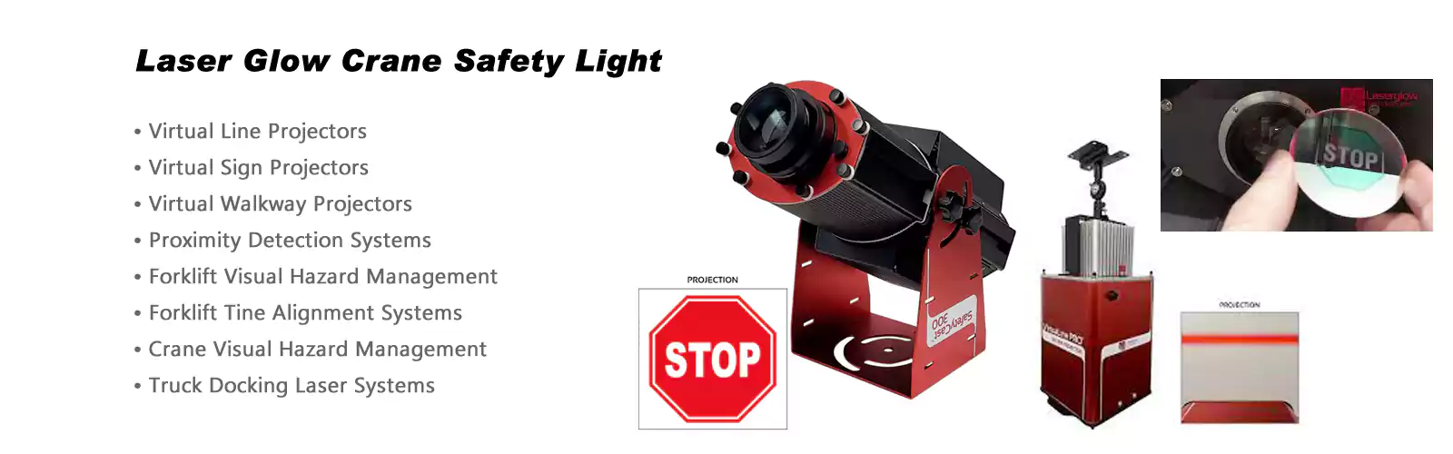 Laser Glow Crane Safety Lights
