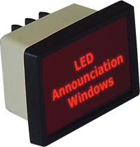 LED Announciation Windows