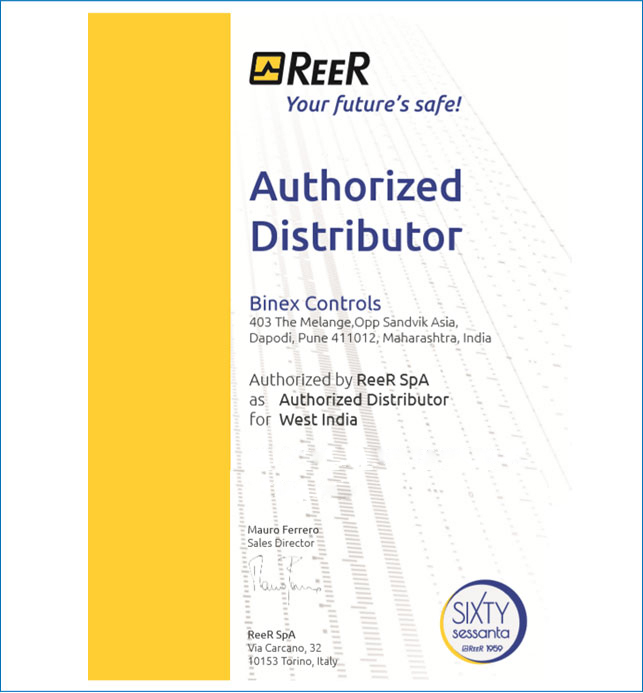 reer certificates of dealership