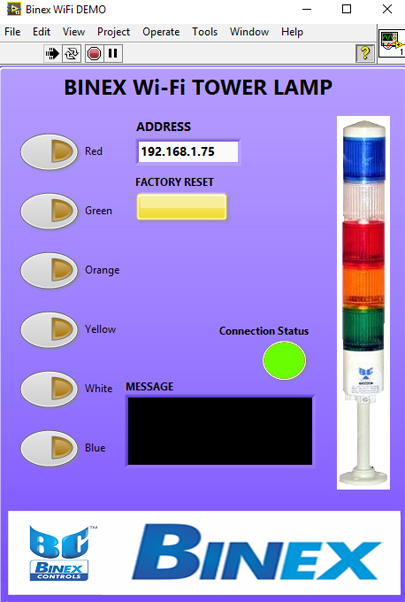 Wi-Fi LED Tower Lamps